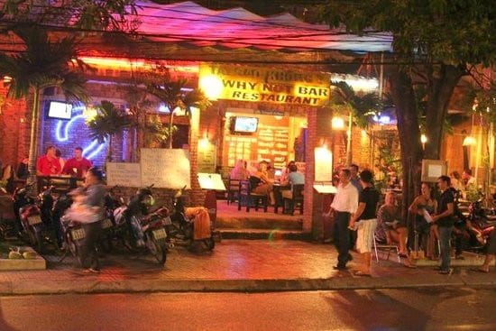 Why Not Bar, Koh Lanta Entrance of The Why Not Bar in Koh Lanta