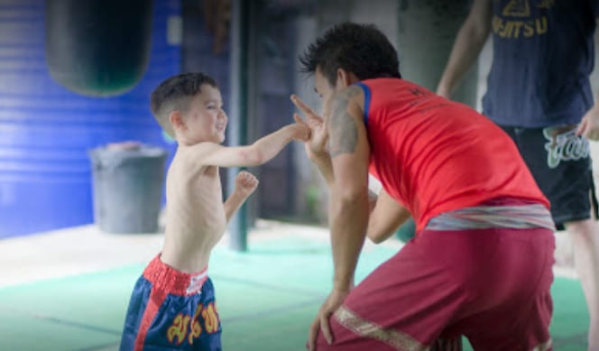 Kid’s Training at Yodyut Muay Thai Center