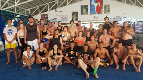 One of the best Muay Thai gyms  in Koh Samui