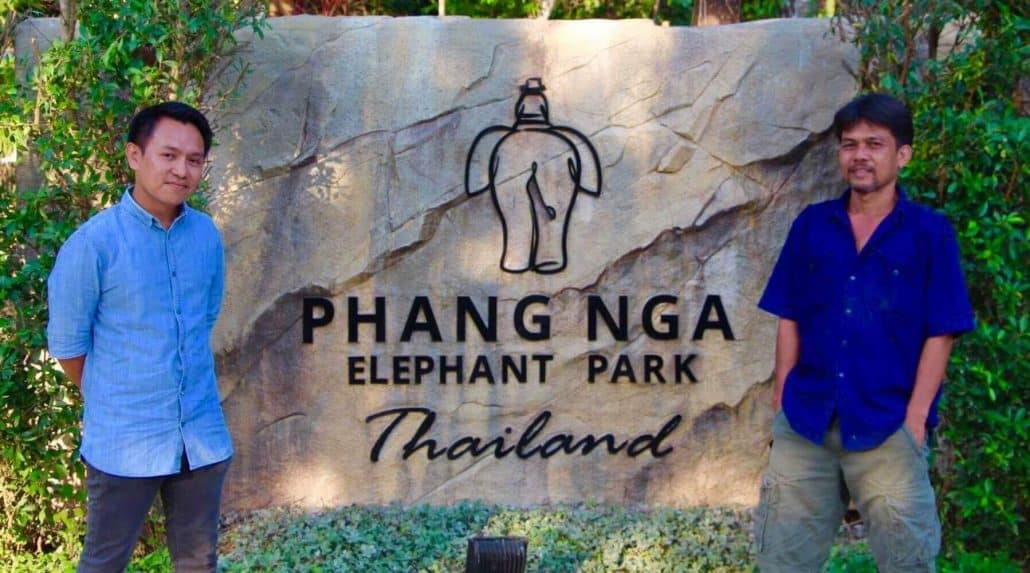best place to see elephants in Koh Phangan - Phang Nga elephant park