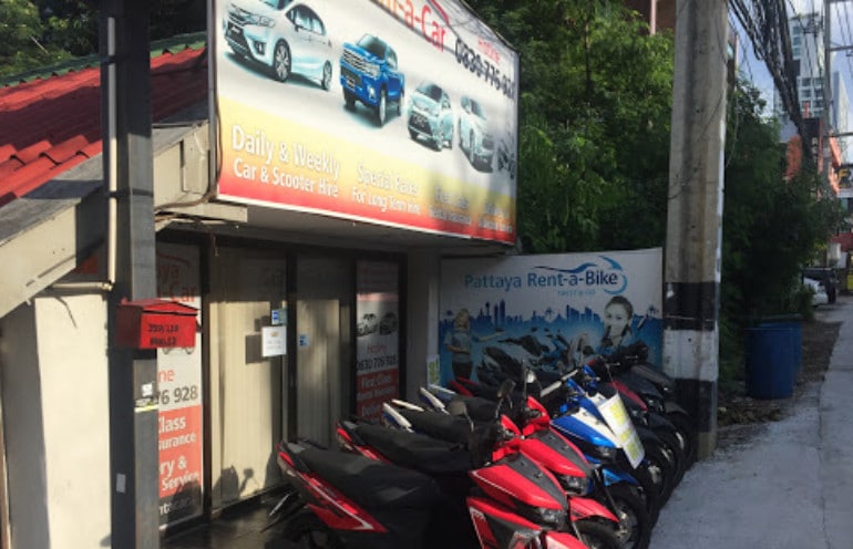 One of the best bike rentals in Pattaya