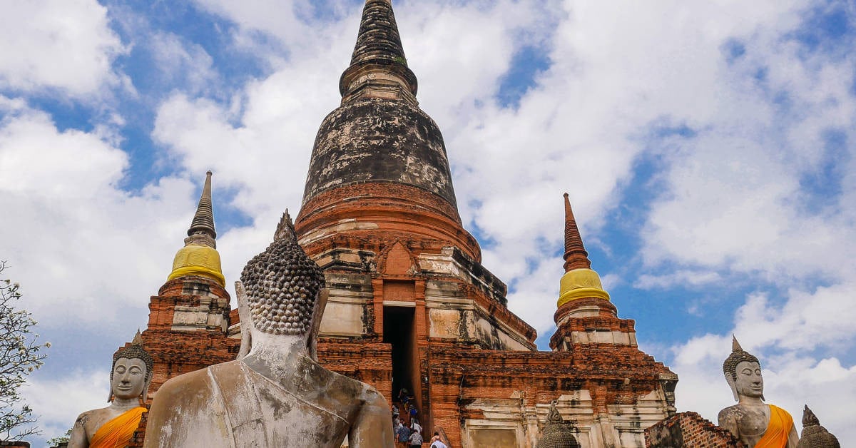 The Wat Chai Monhgkron in Krabi