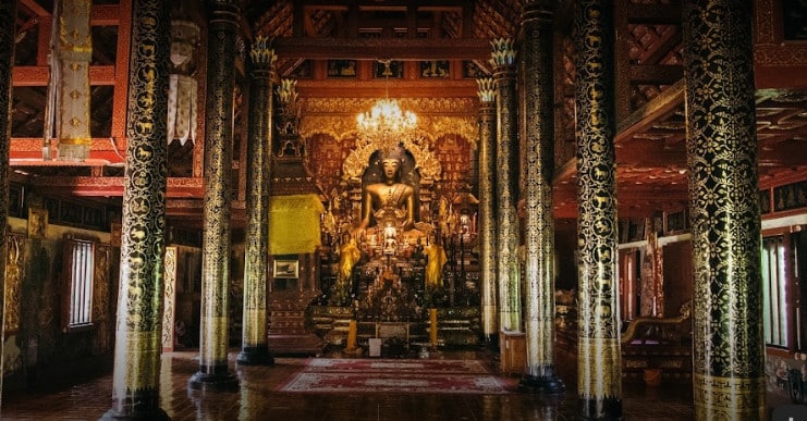The Wat Si Don Chai in Pai