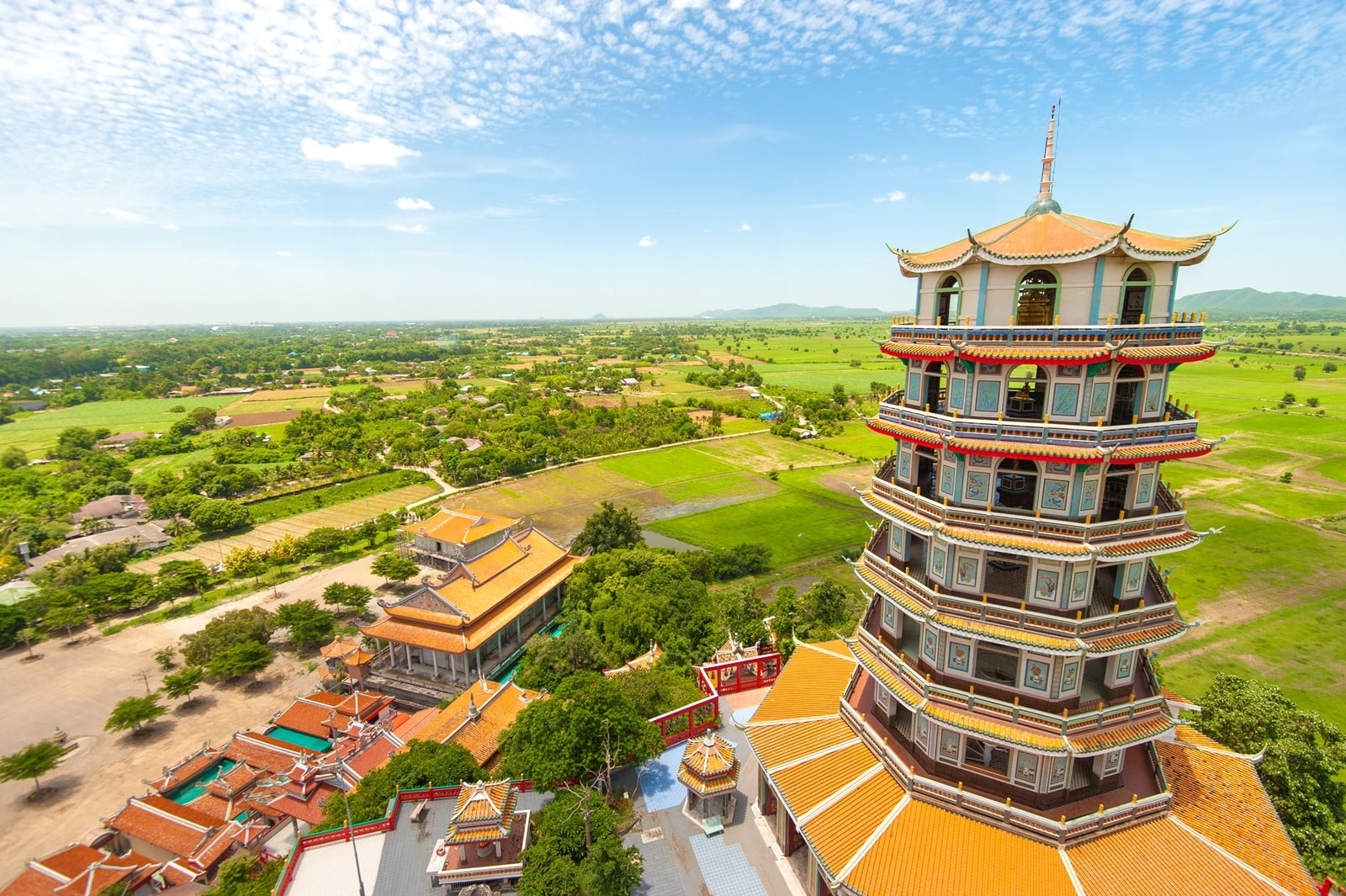 The Wat Tham Khao Nai in Kanchanaburi