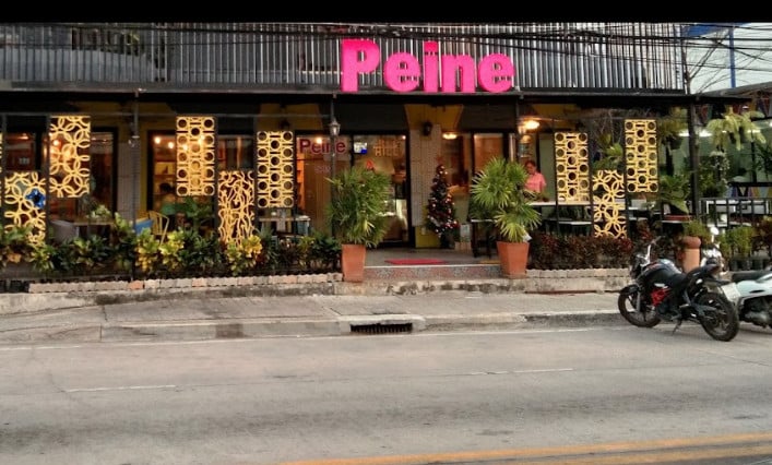 The Peine Cafe in Pattaya