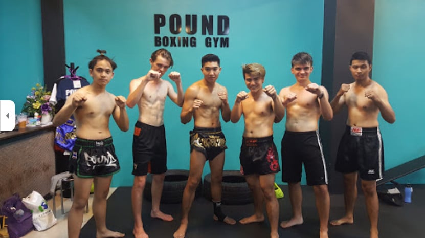 Trainees at Pound Boxing Gym in Chaing Rai