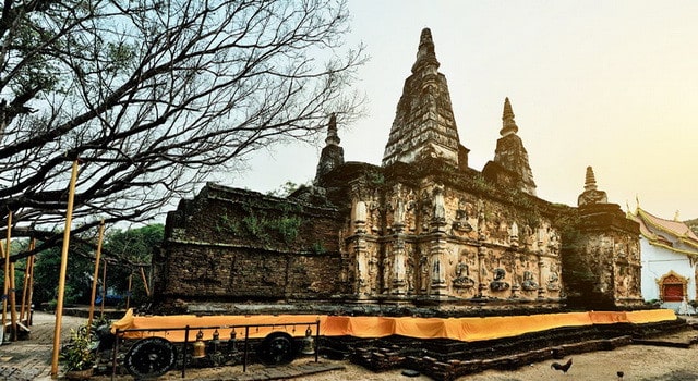 The Wat Jed Yod in Chiang Rai