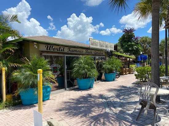 Exterior View of the Bamboo Beach Bar