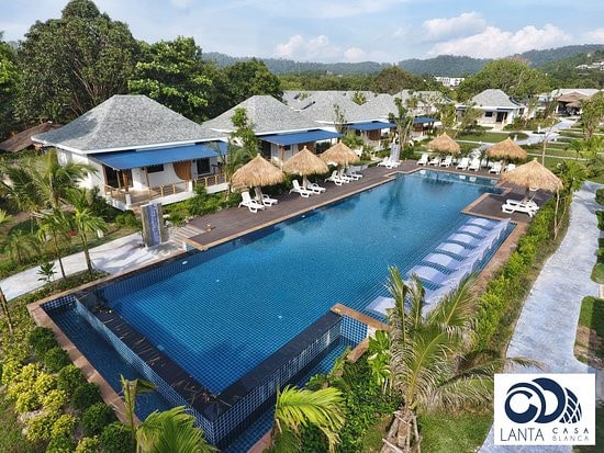 Pool inside the Lanta Casa Blanca Resort