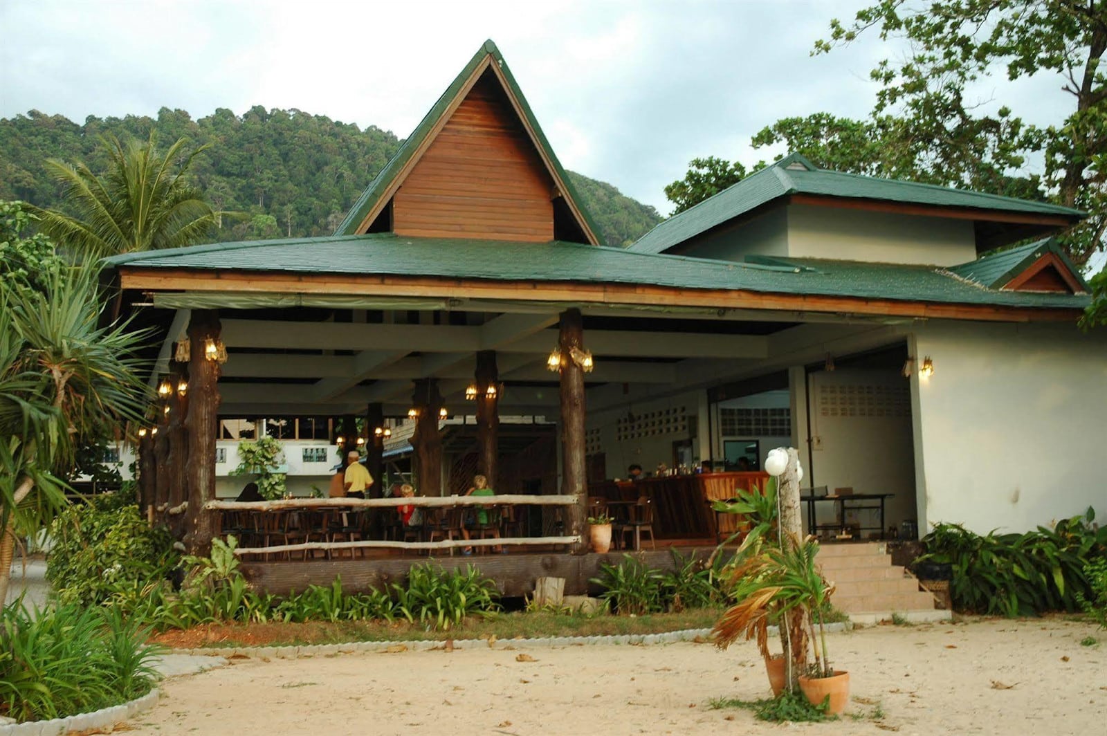 Exterior View of the Ocean View Resort