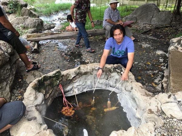 The Pang Tueng Onsen Hot Spring in Chiang Rai