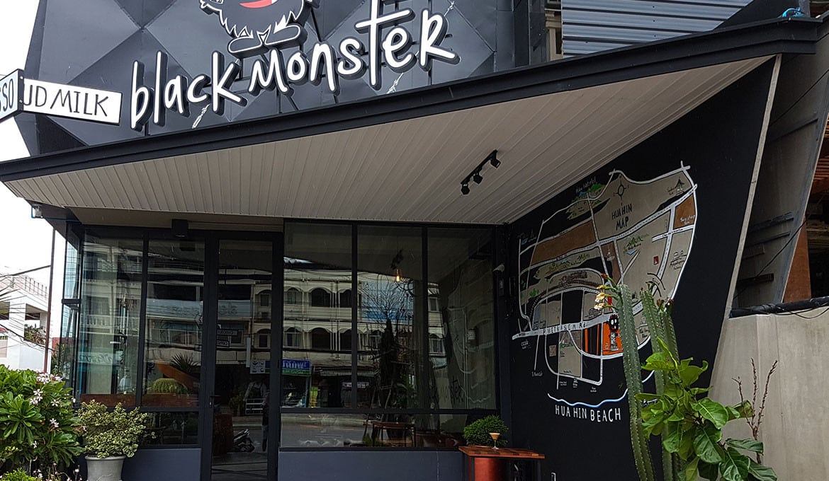 The entrance of Black Monster, Hua Hin