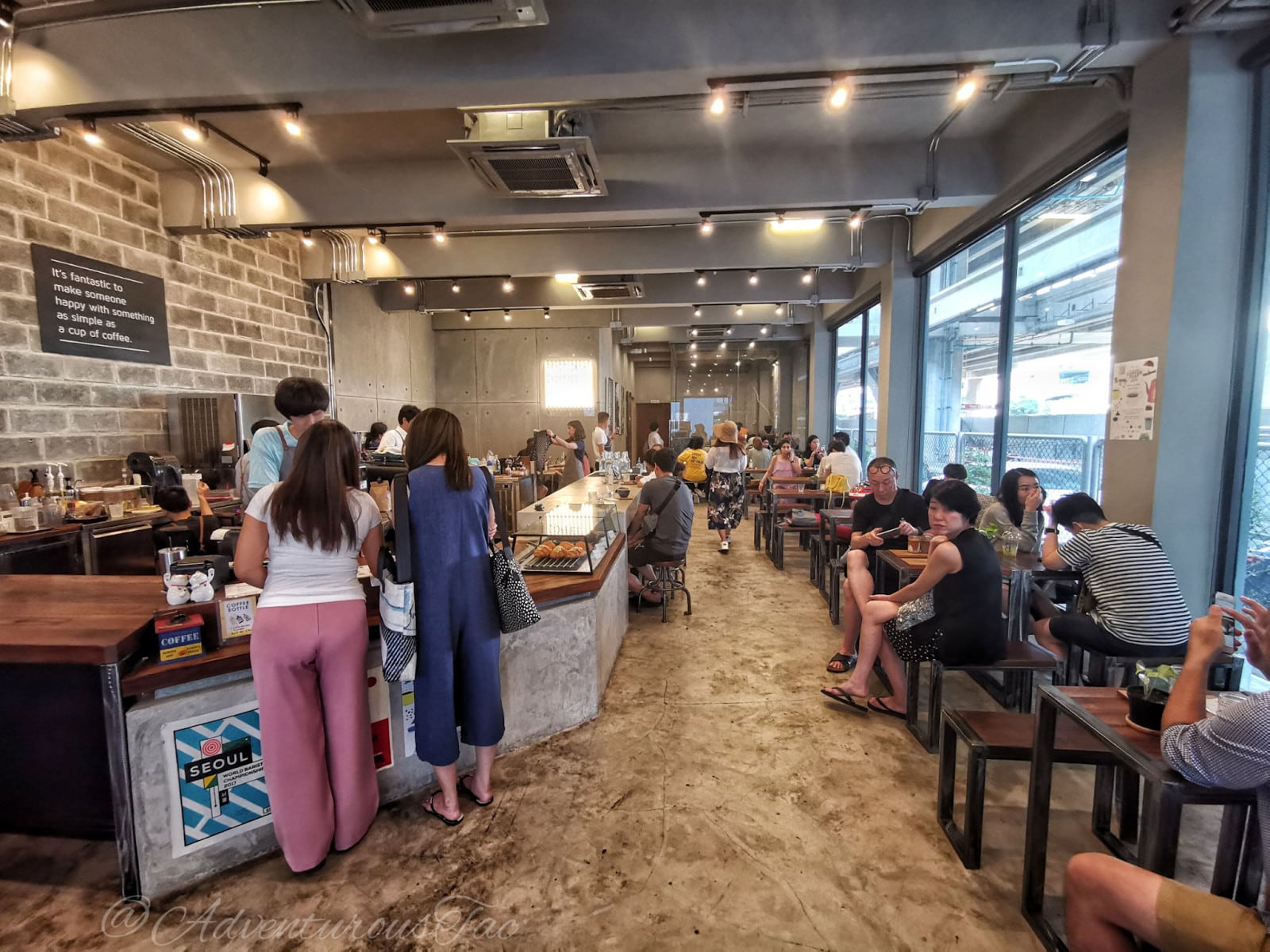 The Factory Coffee Cafe in Bangkok