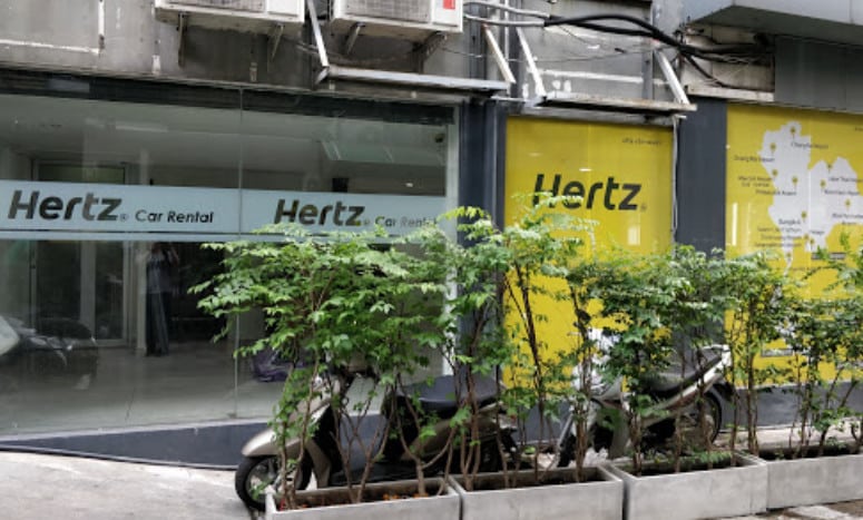 The Hertz Car Rental in Bangkok