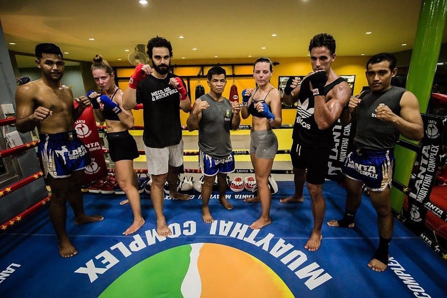 The fighters of Lanta Muay Thai Complex