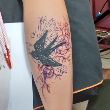 Muk Tattoo in Surat Thani