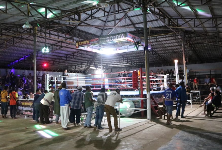 Ongoing Match at New Coconut Boxing Stadium