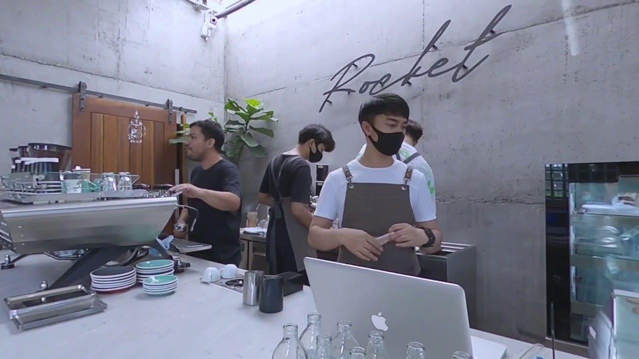 Rocket Espresso Cafe in Surat Thani