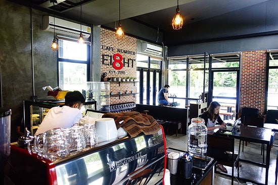 Cafe Number Ei8ht in Chaing Rai