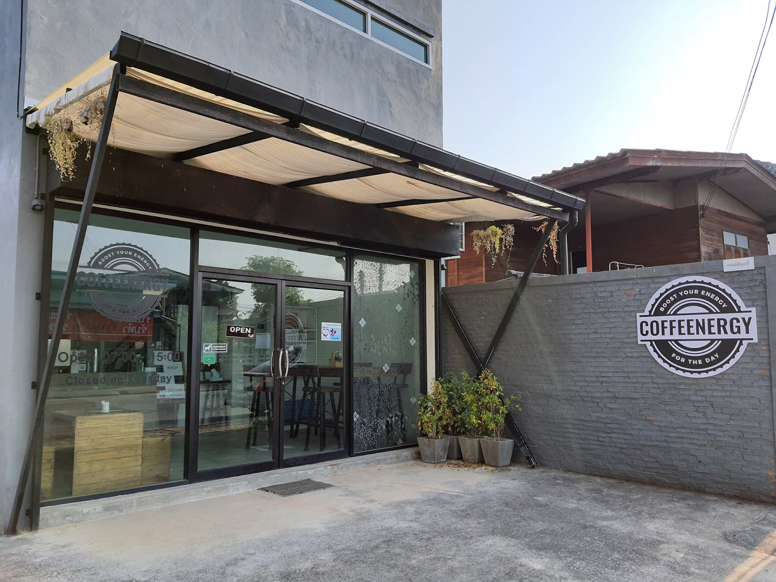 The Coffeenergy Cafe in Chiang Rai