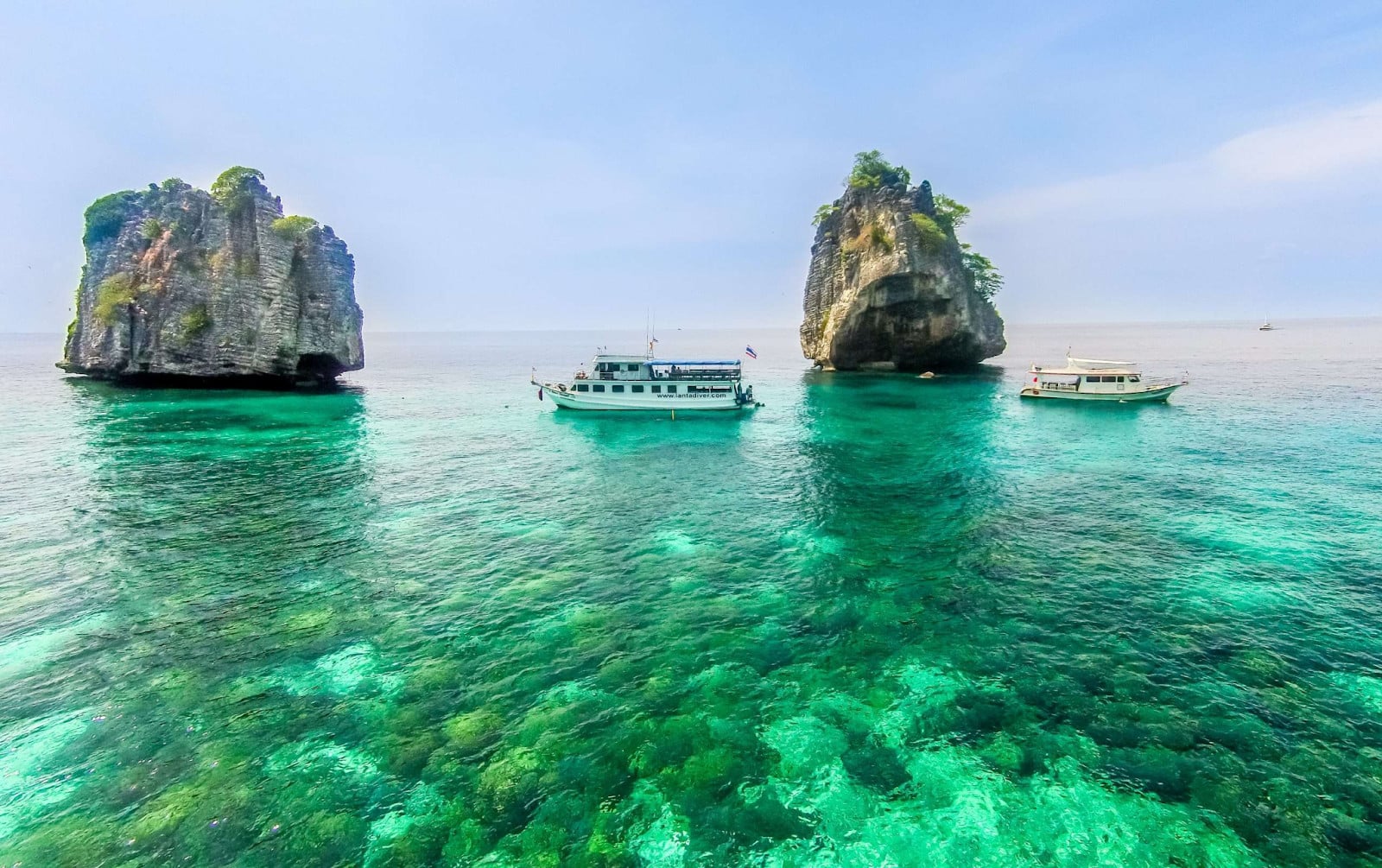 Crystal Clear Water at Koh Ha Dive