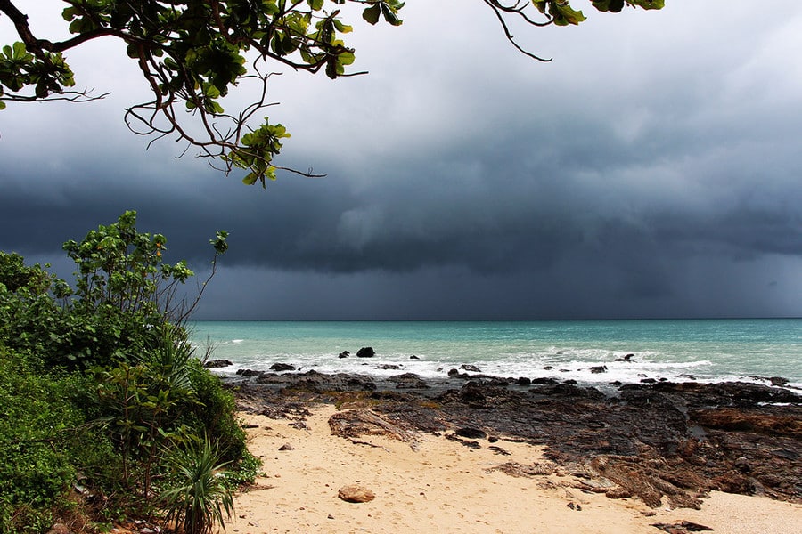 Koh Lanta during the rainy season