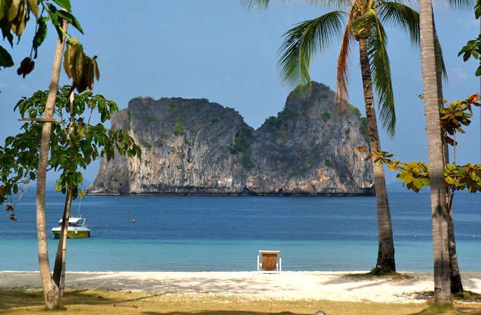 The Koh Ngai Island in Koh Lanta