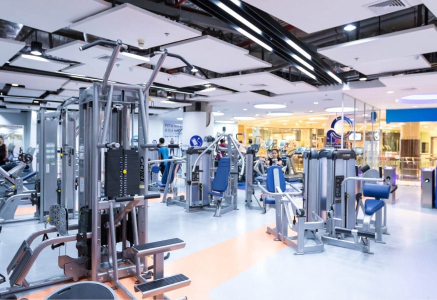 The O2 Fitness Gym in Bangkok