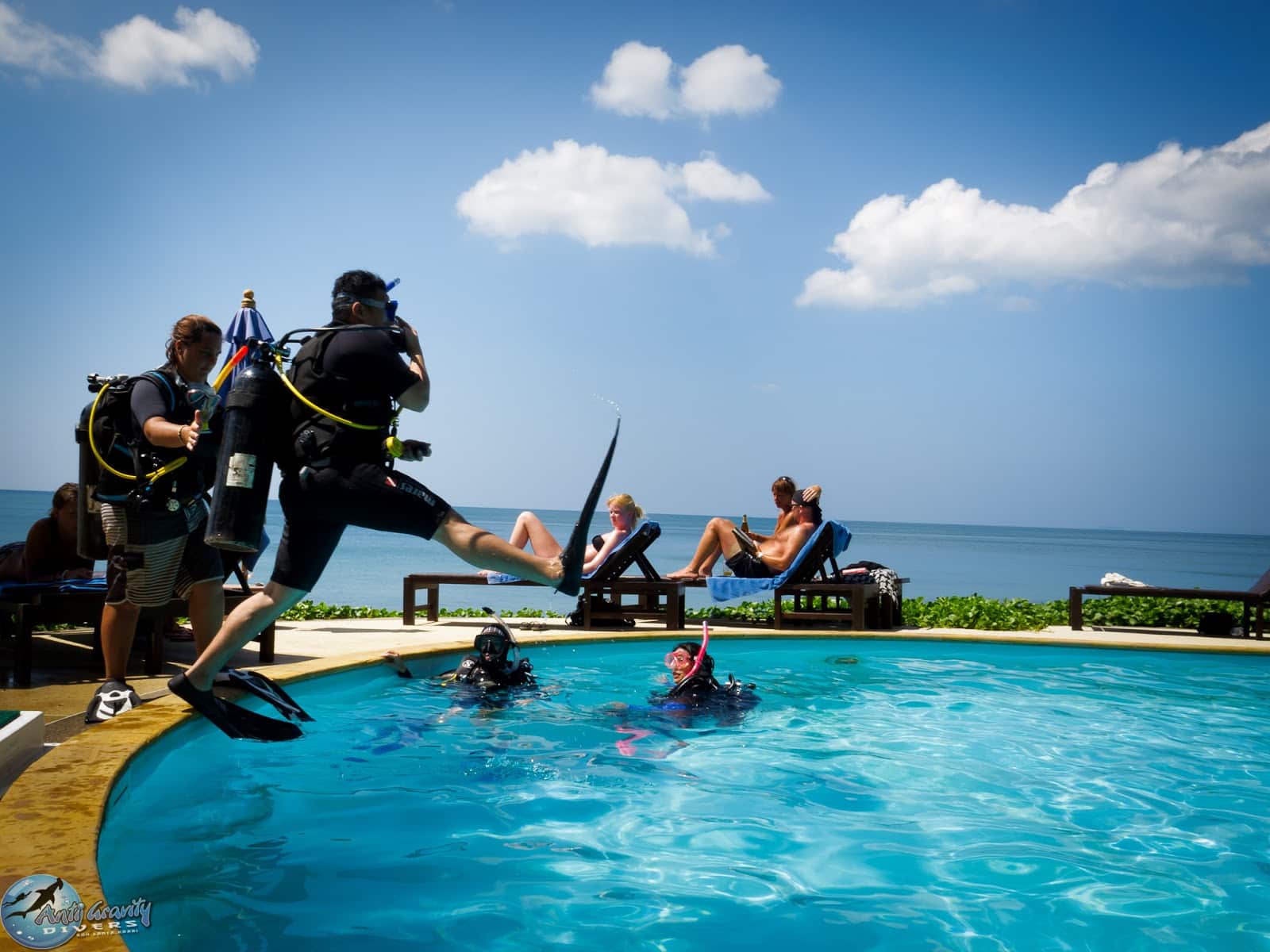 Scuba Diving training at Scubafish in Koh Lanta