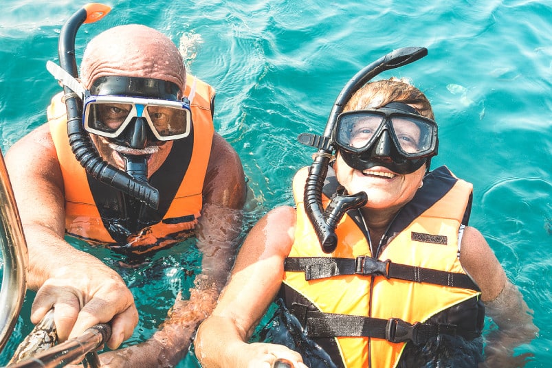 Snorkeling with a Guide
