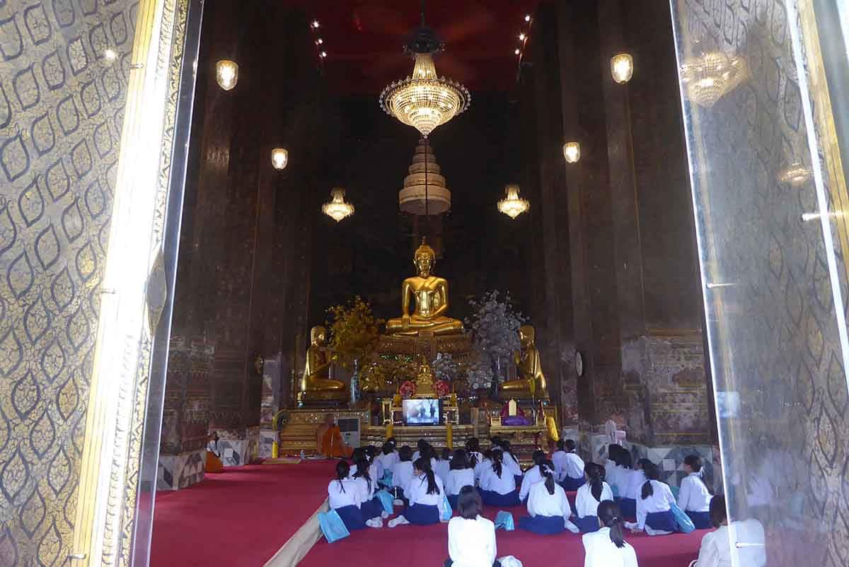 The ordination hall of Wat Prayoon