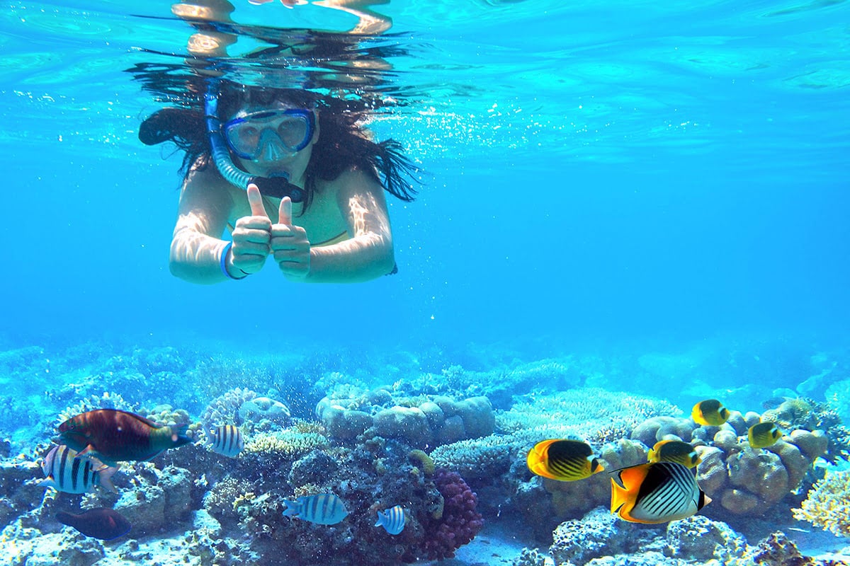 Snorkeling in Kamala Beach, Phuket