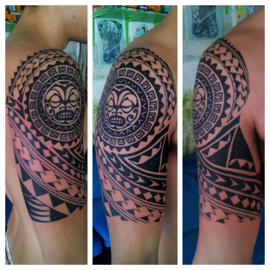 The tattoo design in Blue Eye Tattoo Studio, Koh Samui