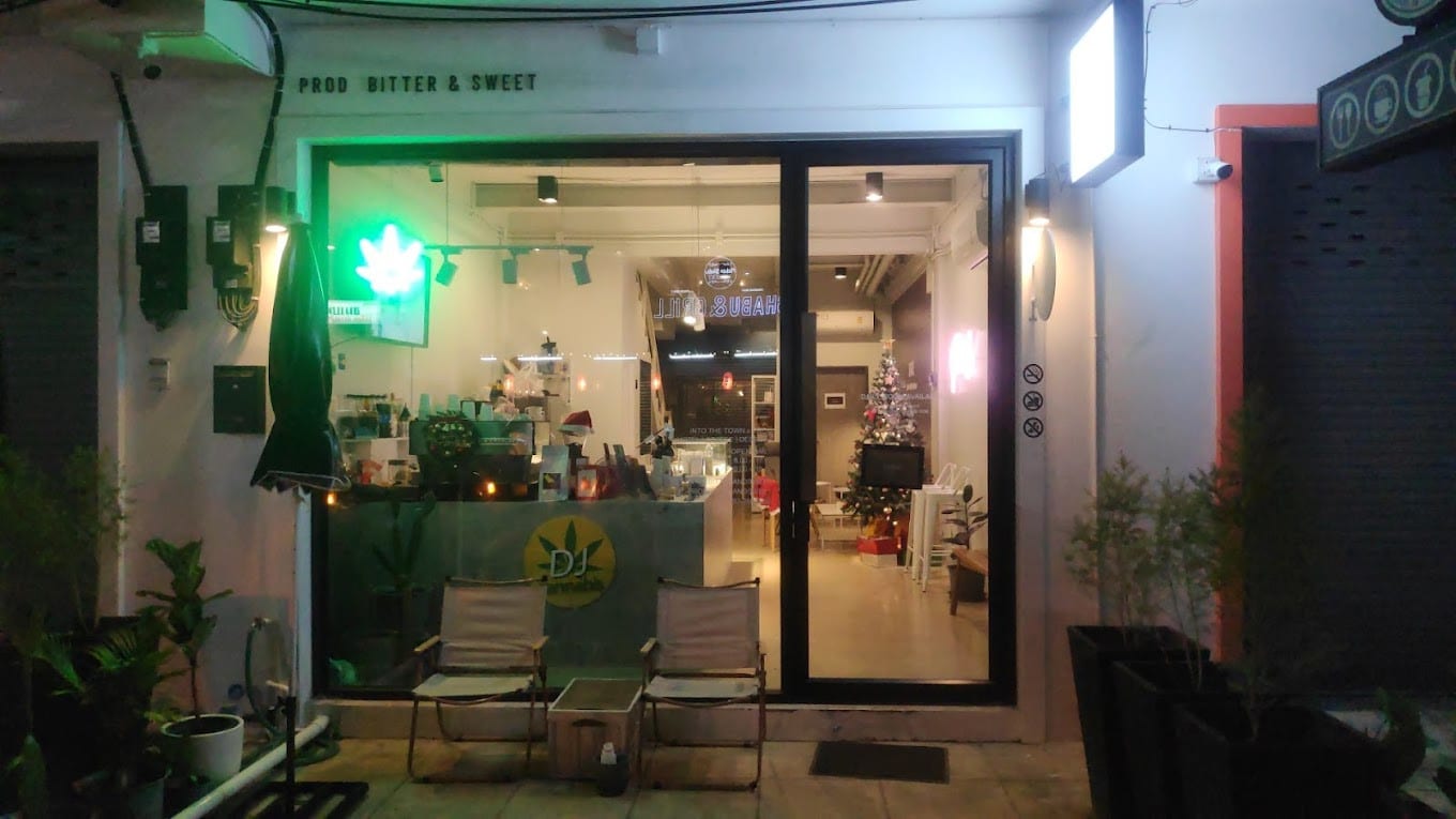 Outside View of DJ Cannabis DJ Cannabis in Krabi