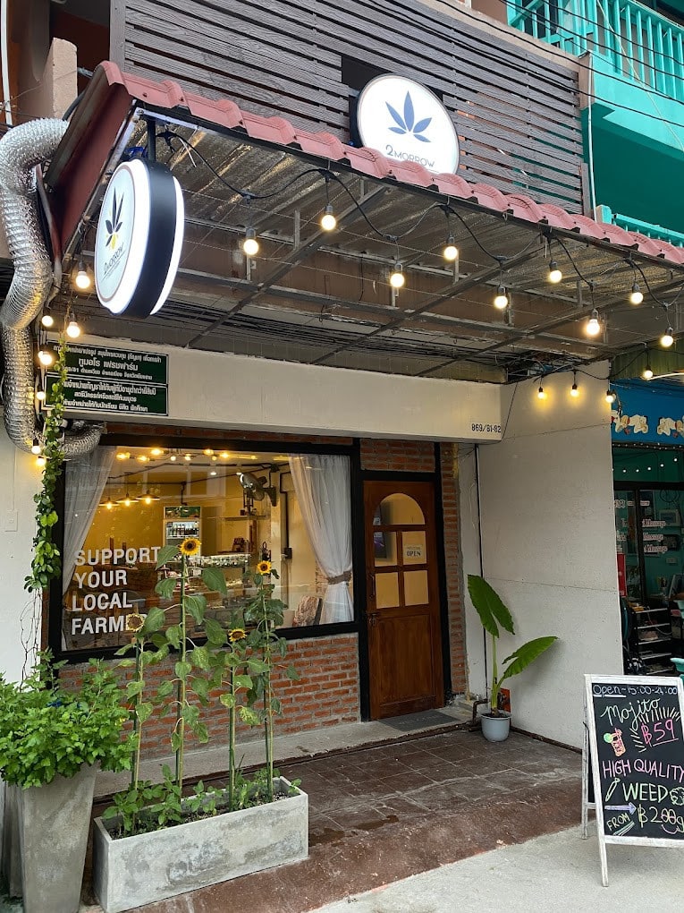 Pretty Entrance of 2Morrow Fresh Farm Dispensary 2Morrow Fresh Farm Dispensary