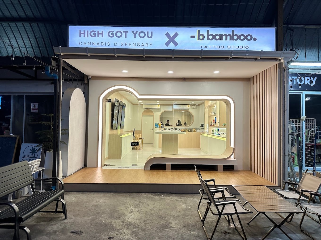 The Modern Decor of High Got You Cannabis Dispensary High Got You Cannabis Dispensary