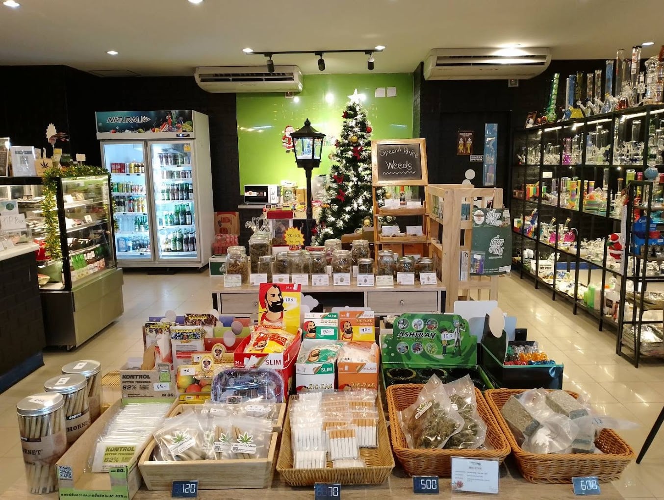 The Overwhelming Variety of Cannabis Products at Cannabis Shop Cannabis Shop, Hua Hin