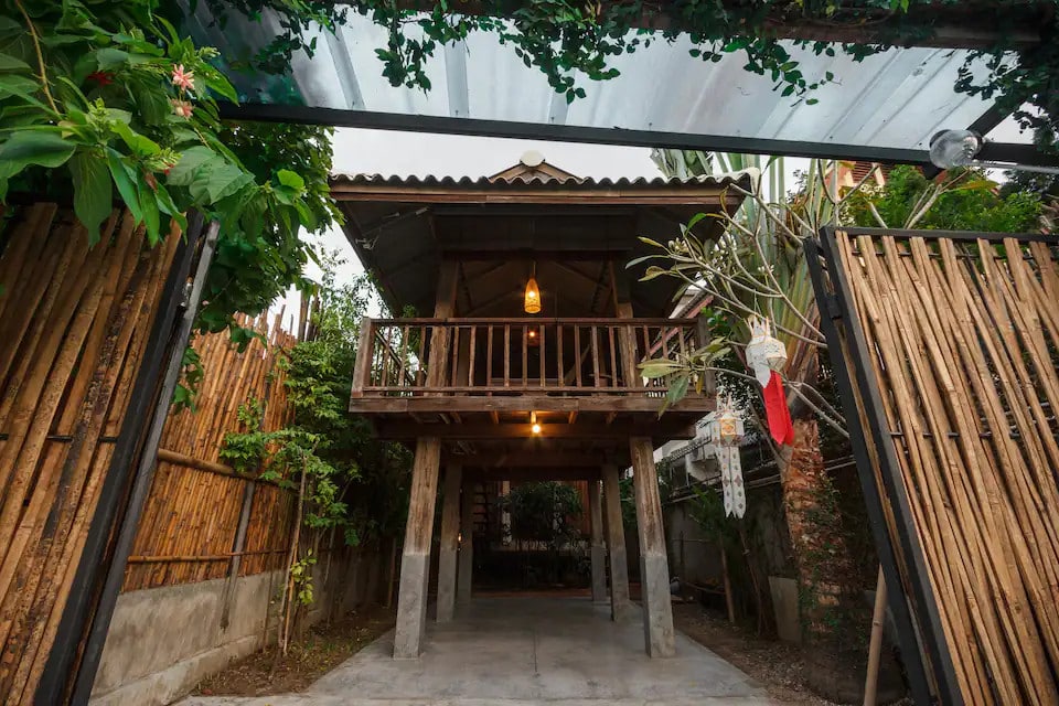 Traditional Wood House in Chiang Mai