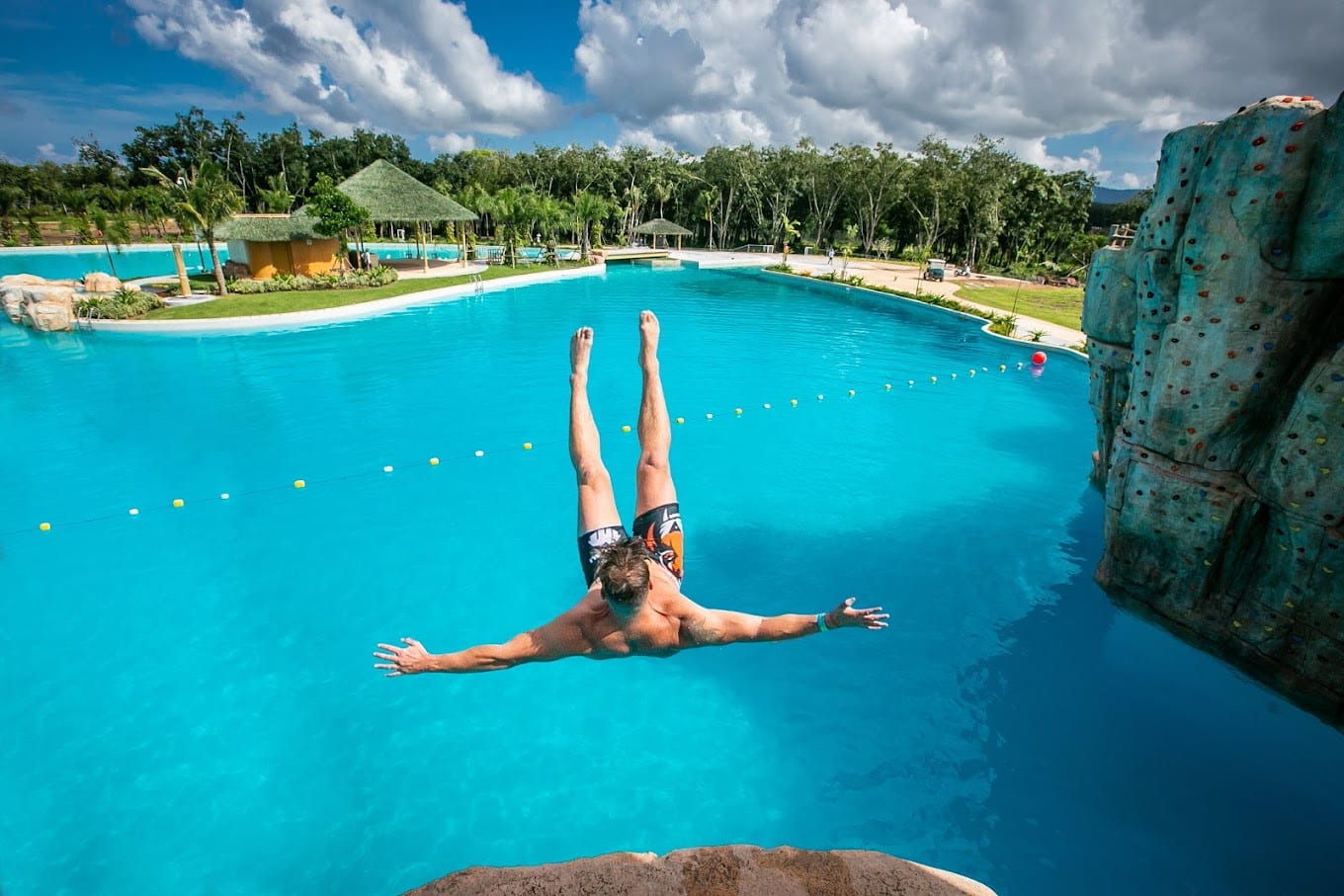 Adventure water activity at Blue Tree Water Park Yoga in Mangosteen Resort