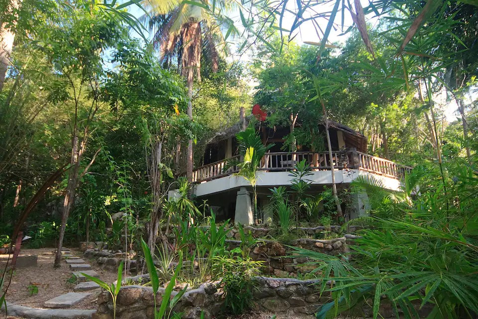 The Asian-themed dwelling in Koh Phangan