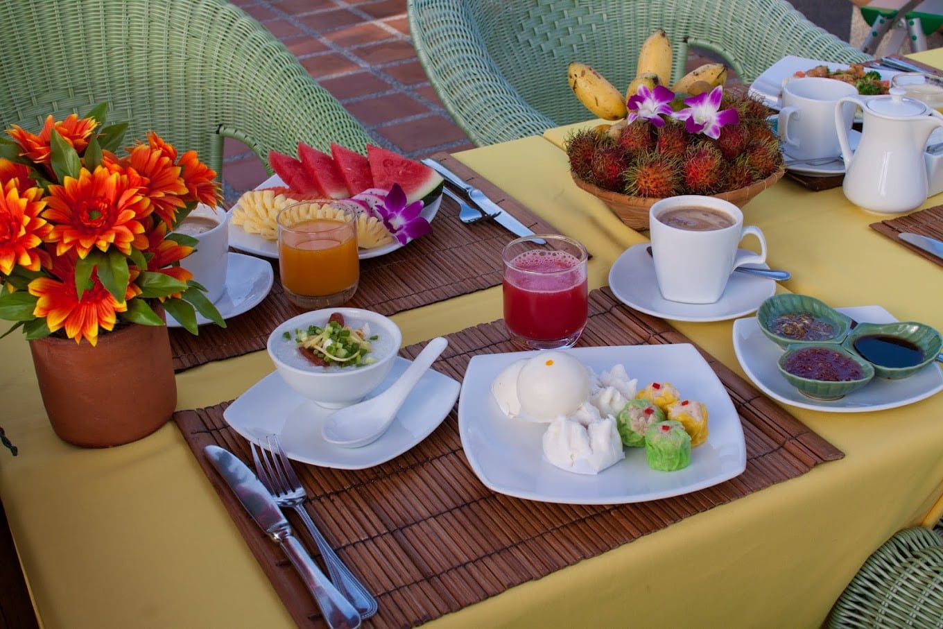 Breakfast in Mangosteen Resort