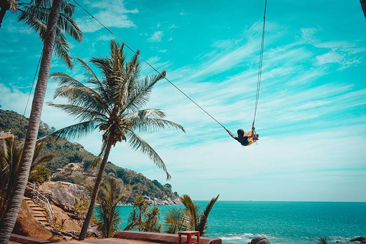Highlights of Nui Beach, Phuket The Great Phuket Swing in Nui Beach