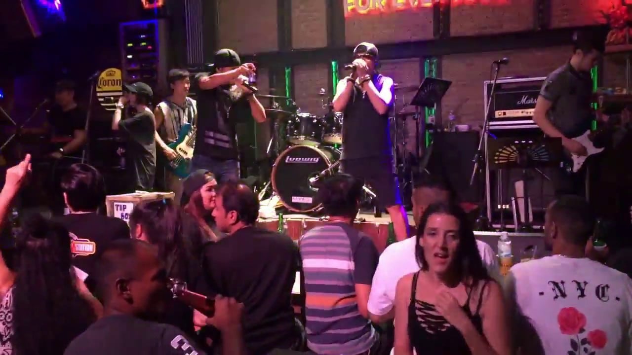 Live Band Performance of Pattaya Walking Street