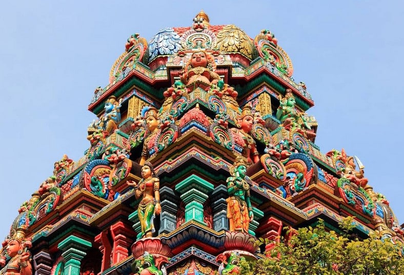 The Sri Mahamriamman Temple in Bangkok