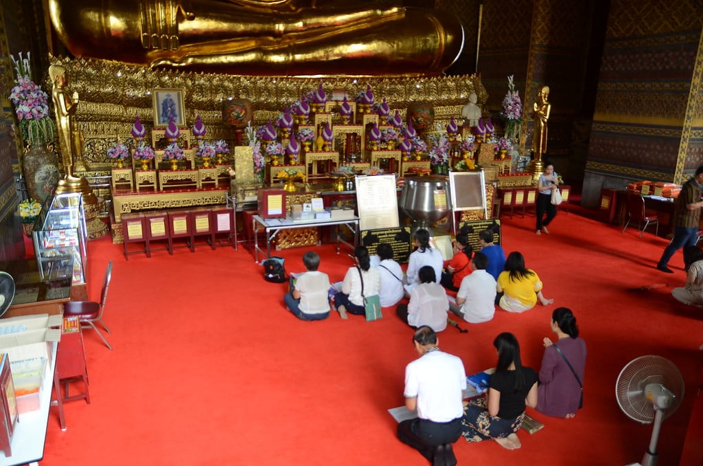 Wat Kalyanmit The prayer hall of Wat Kalyanmit