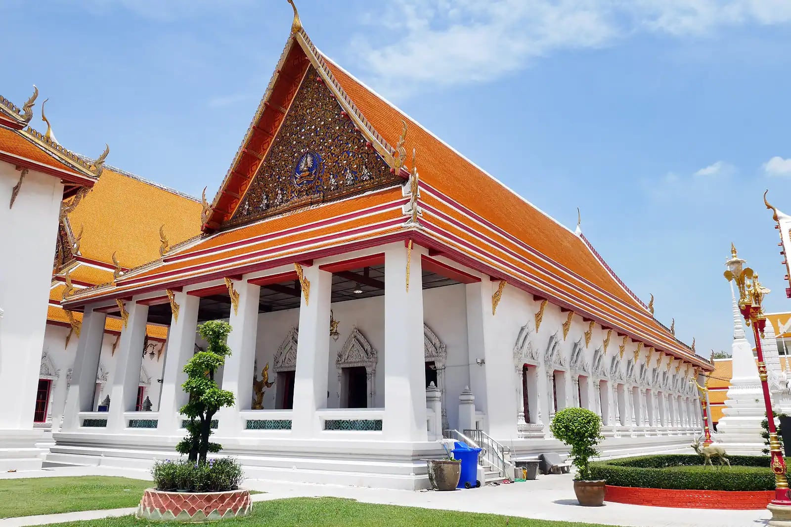 The Wat Mahathat in Bangkok