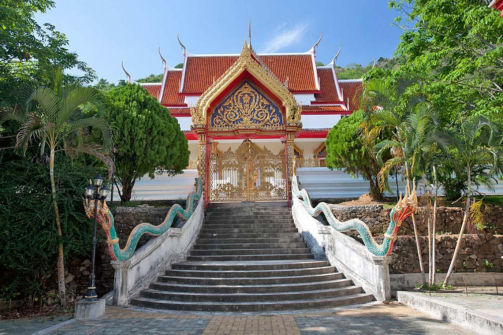 the famous Kata temple in Kata beach, Phuket The Famous Kata Temple In Kata Beach Phuket