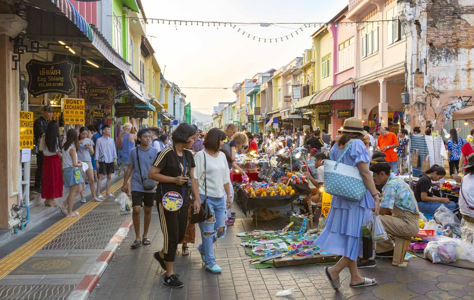 the famous beach market in Kata beach, Phuket The Famous Beach Market In Kata Beach Phuket