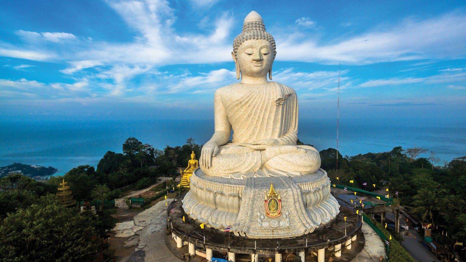 the famous big buddha Kata beach, Phuket Big Buddha Kata Beach, Phuket