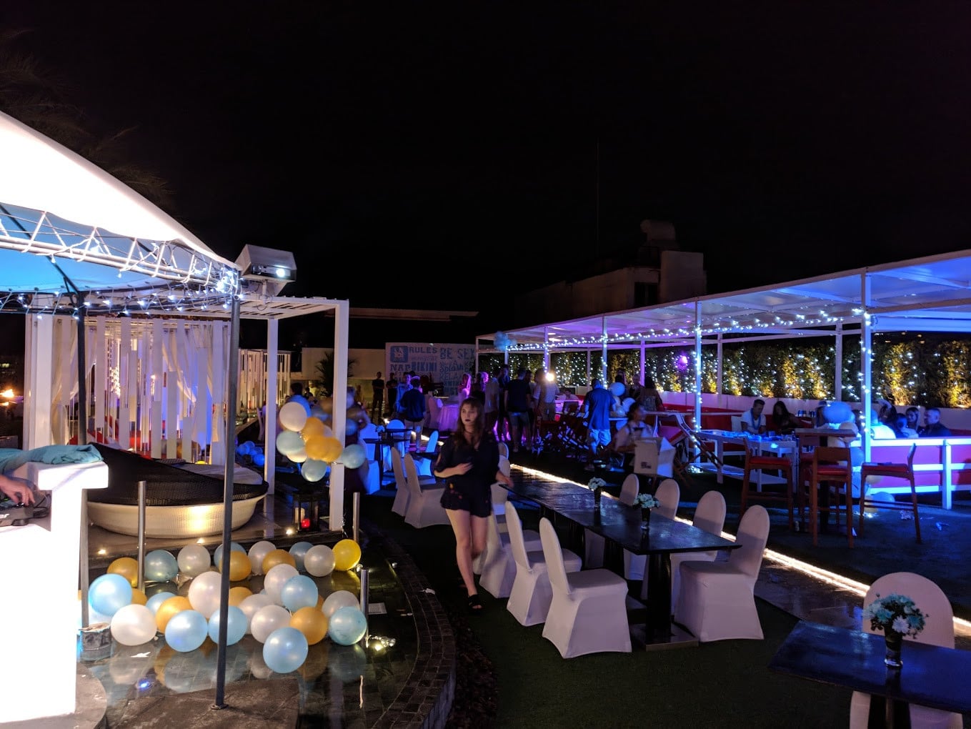Dinner at the On Top Day and Night Beach Club, Phuket On Top Day and Night Beach Club, Phuket